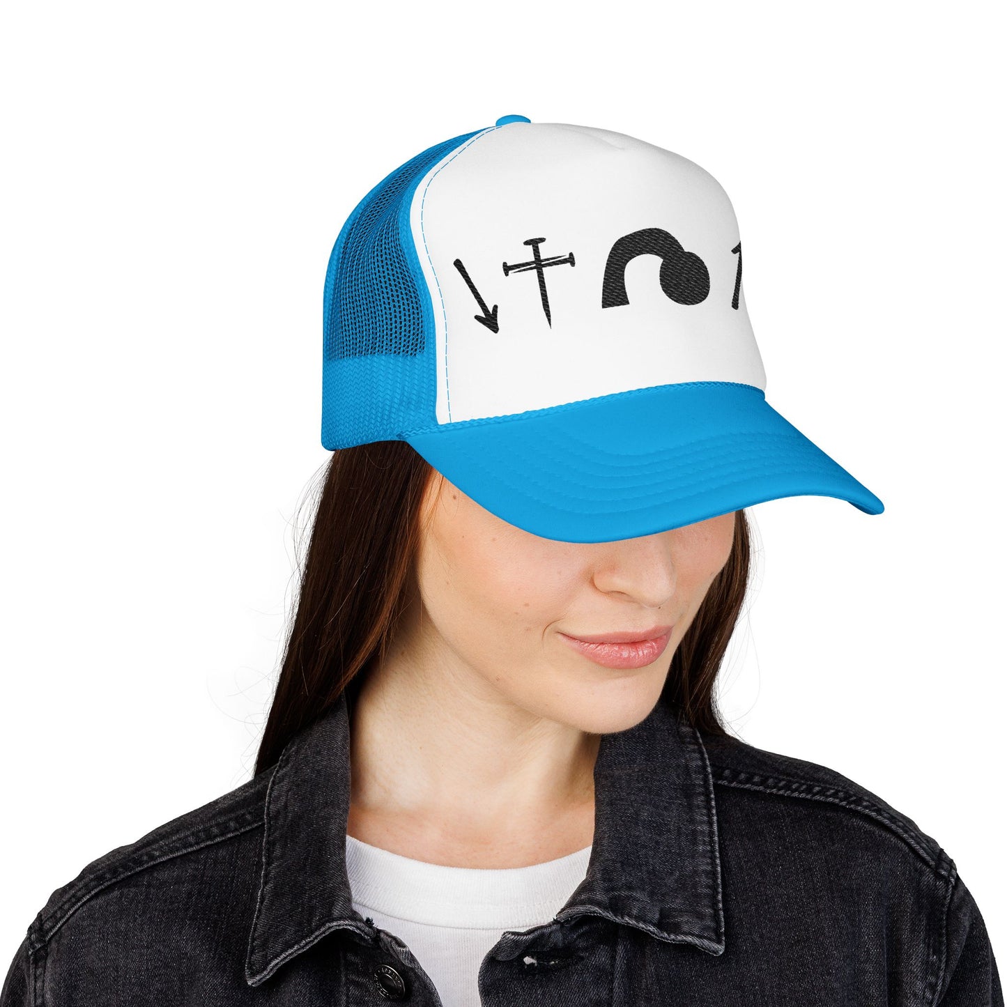 Gospel Symbols Foam Trucker Hat