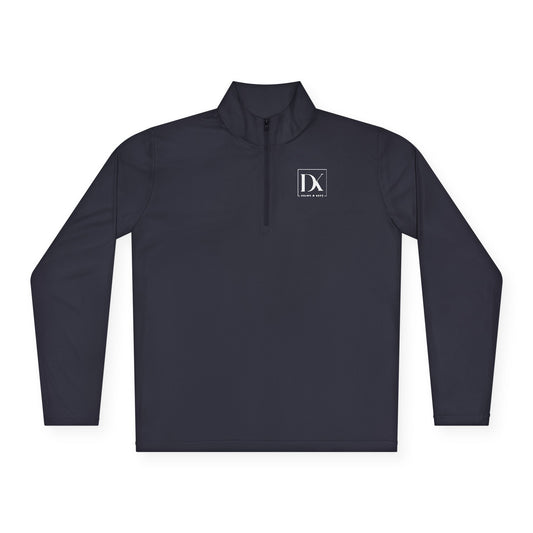 Drawn & Kept Quarter-Zip Pullover – Navy | Lightweight Performance + Everyday Comfort