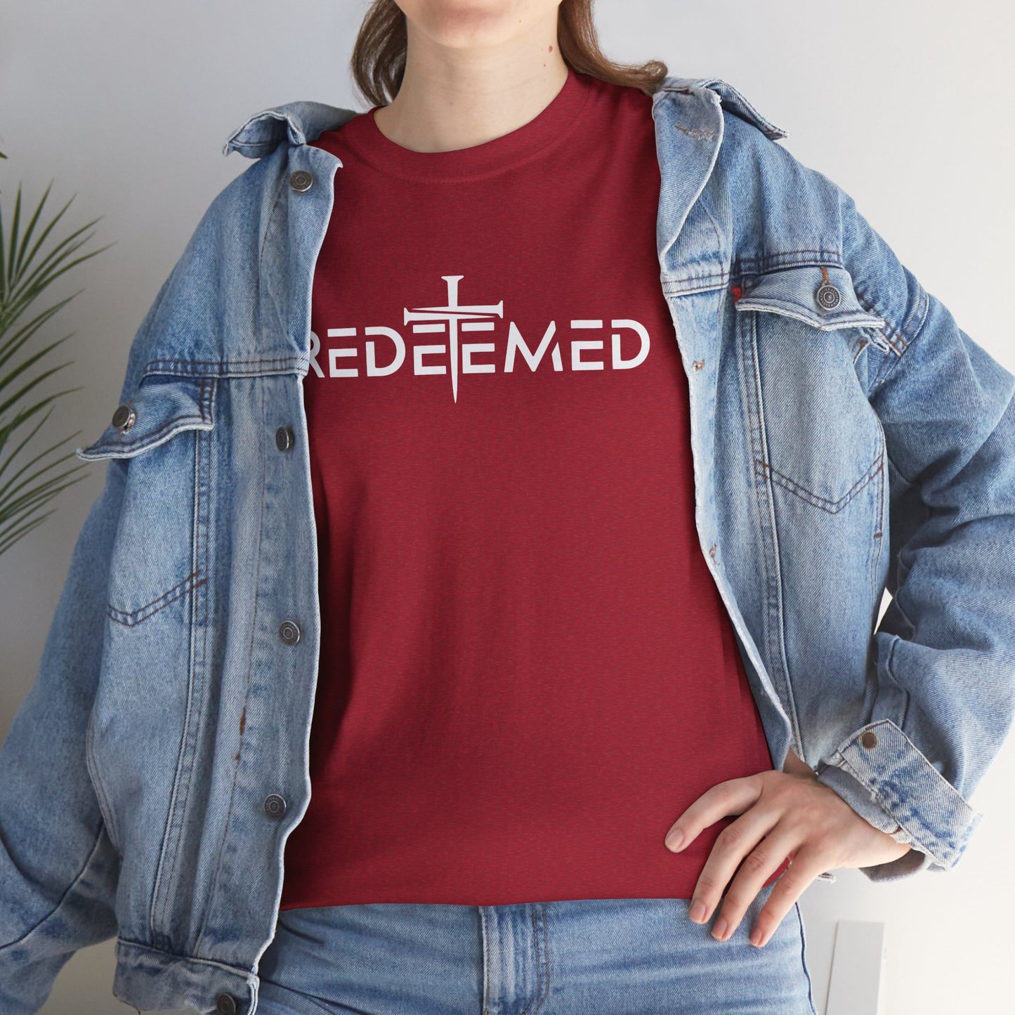 Redeemed Cross Tee – Christian Unisex T-Shirt