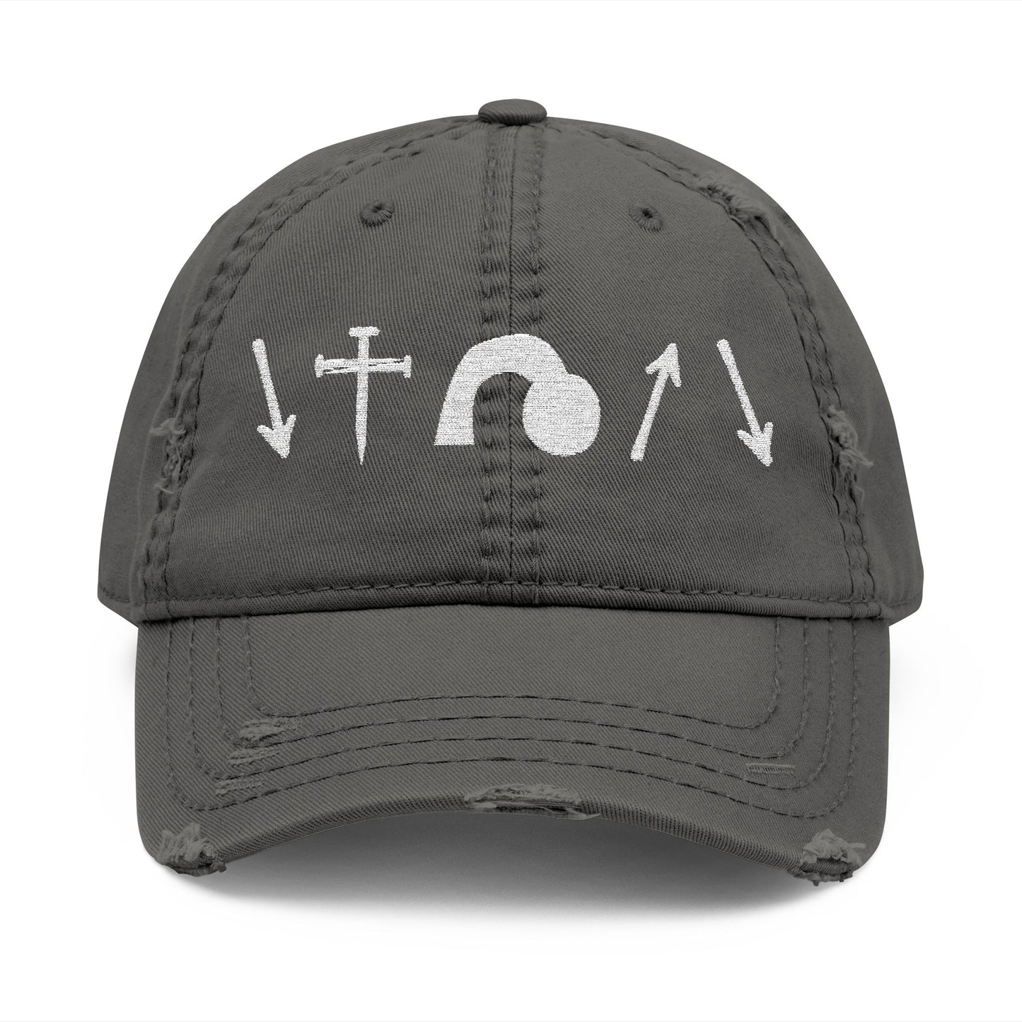 Vintage Distressed Gospel Symbol Hat