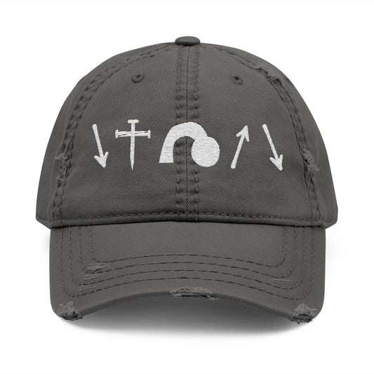Vintage Distressed Gospel Symbol Hat
