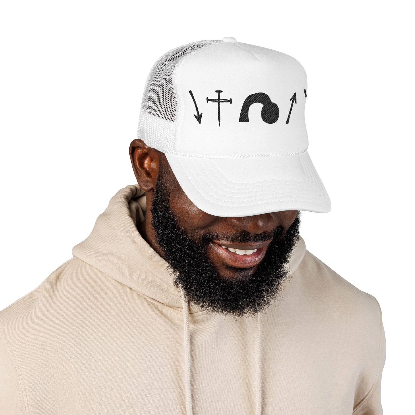 Gospel Symbols Foam Trucker Hat