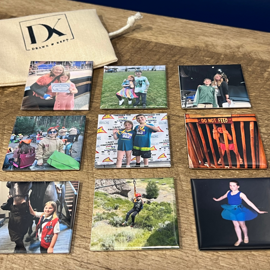 Memory Squares – Custom Photo Magnet Set (2-inch)