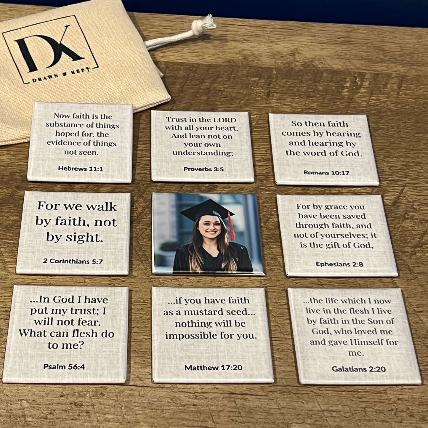 Faith Prayer Pack | Scripture Magnet Set for Encouragement & Trust in God