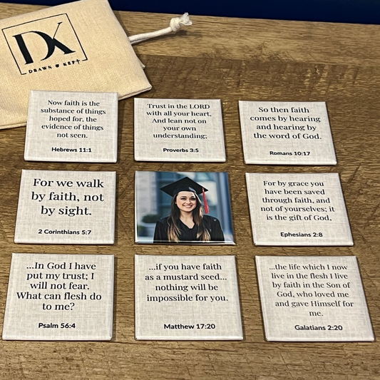 Faith Prayer Pack | Scripture Magnet Set for Encouragement & Trust in God