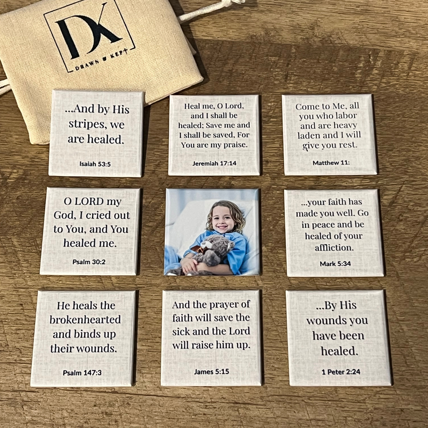 Healing Scripture Magnet Prayer Pack