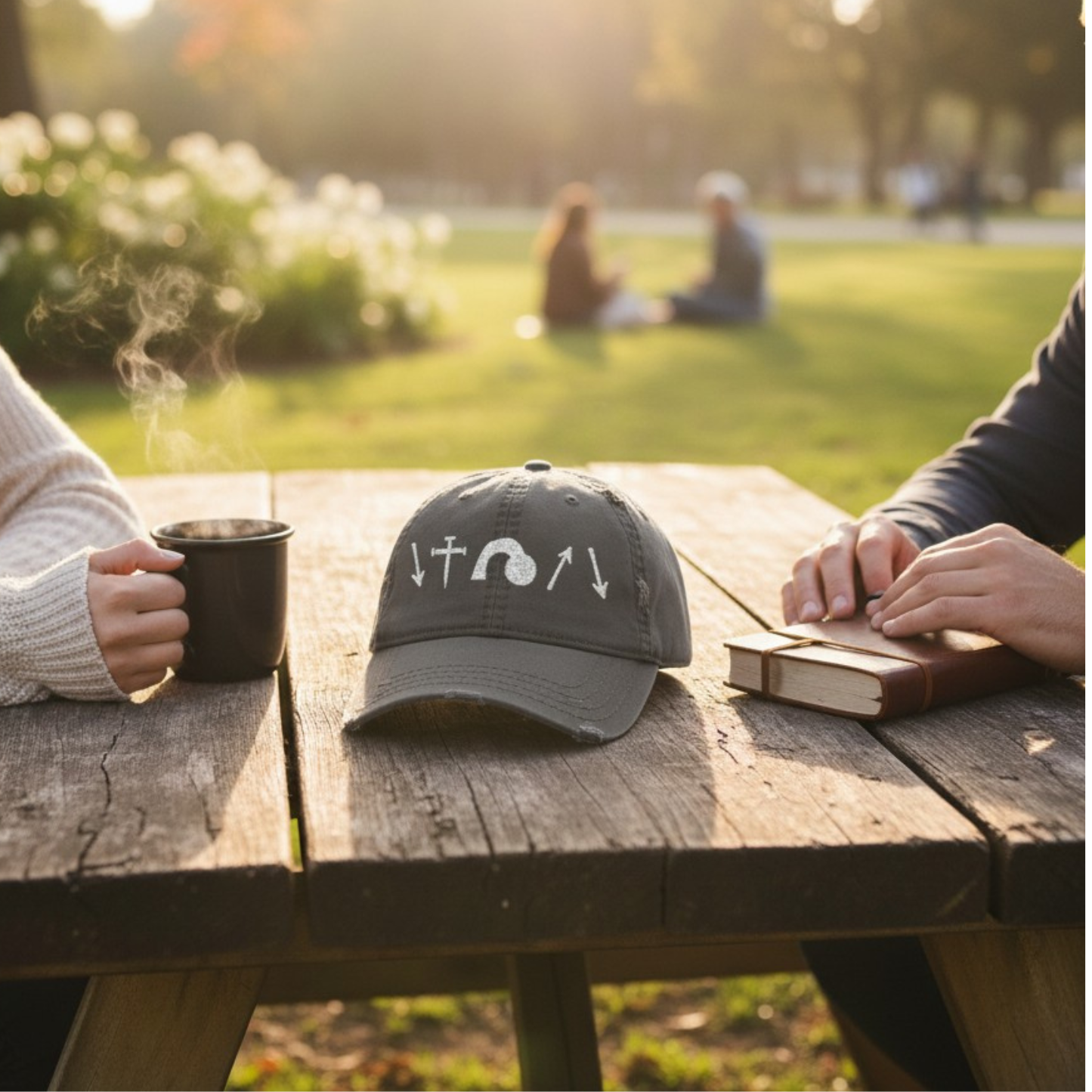 Vintage Distressed Gospel Symbol Hat