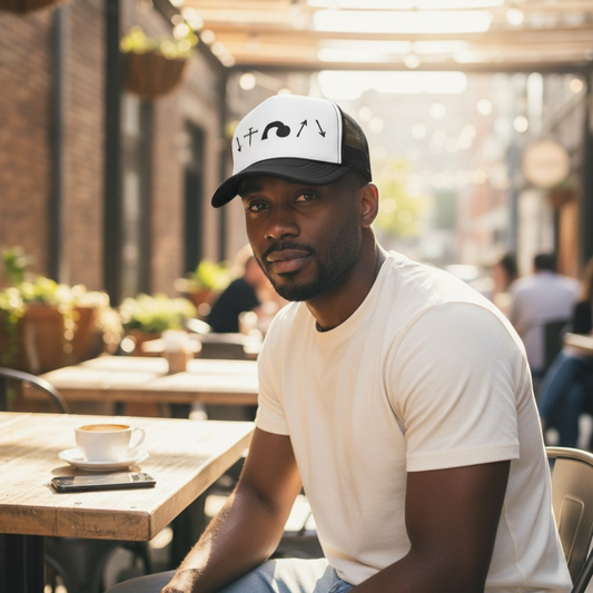 Gospel Symbols Foam Trucker Hat