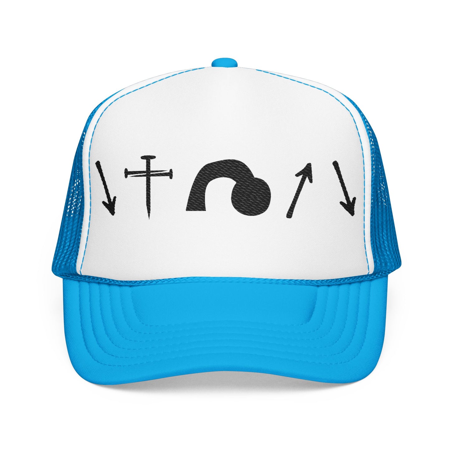 Gospel Symbols Foam Trucker Hat