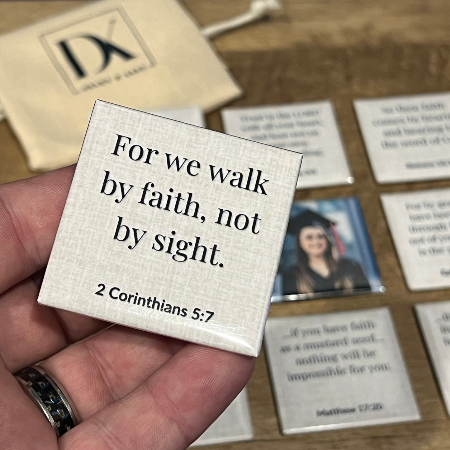Faith Prayer Pack | Scripture Magnet Set for Encouragement & Trust in God