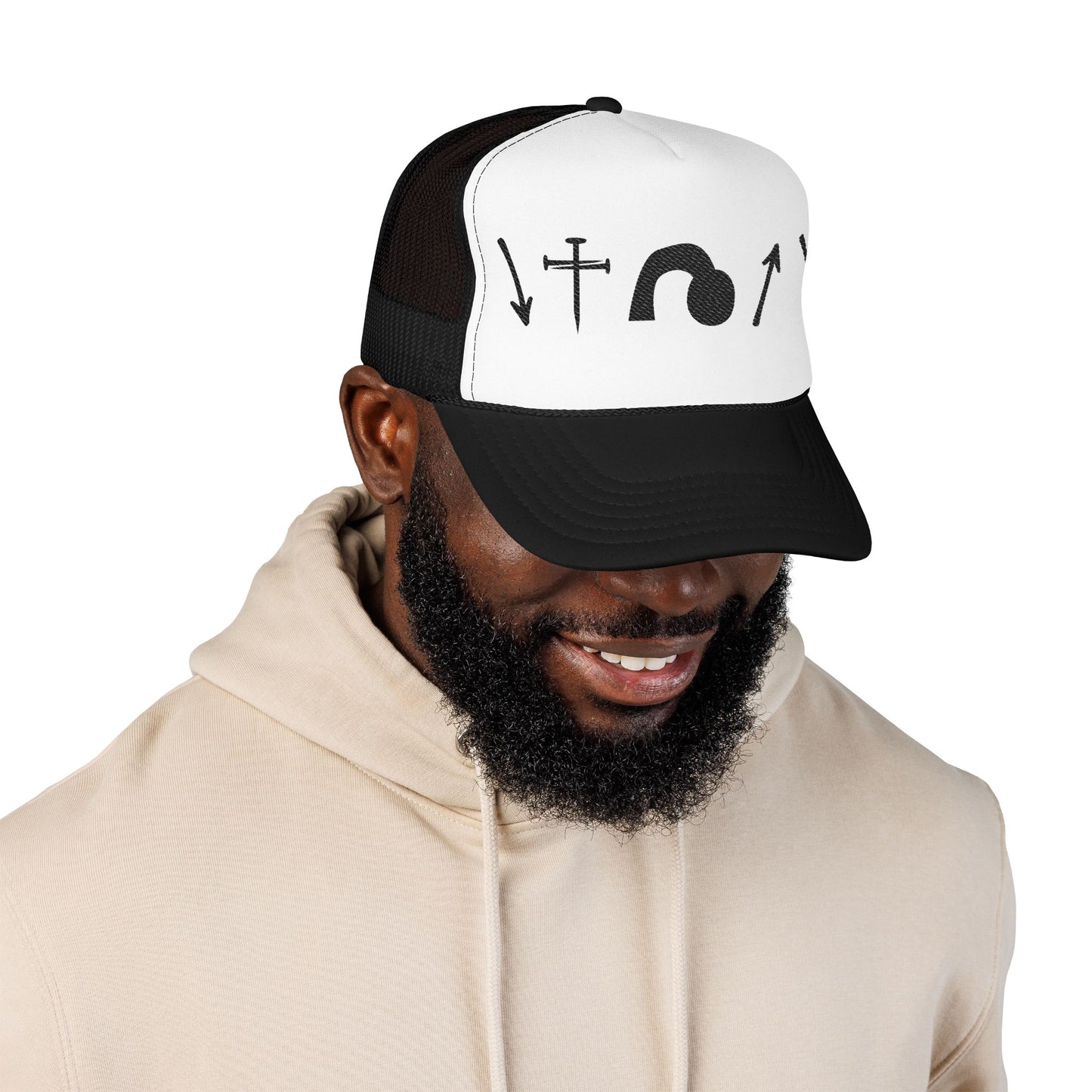 Gospel Symbols Foam Trucker Hat