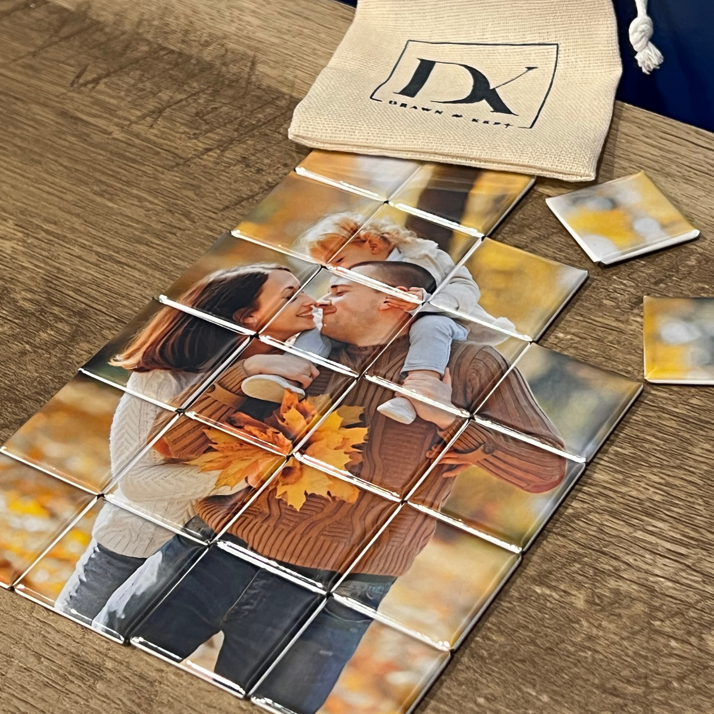 Custom Photo Magnet Puzzle – 24-Tile Mosaic Keepsake