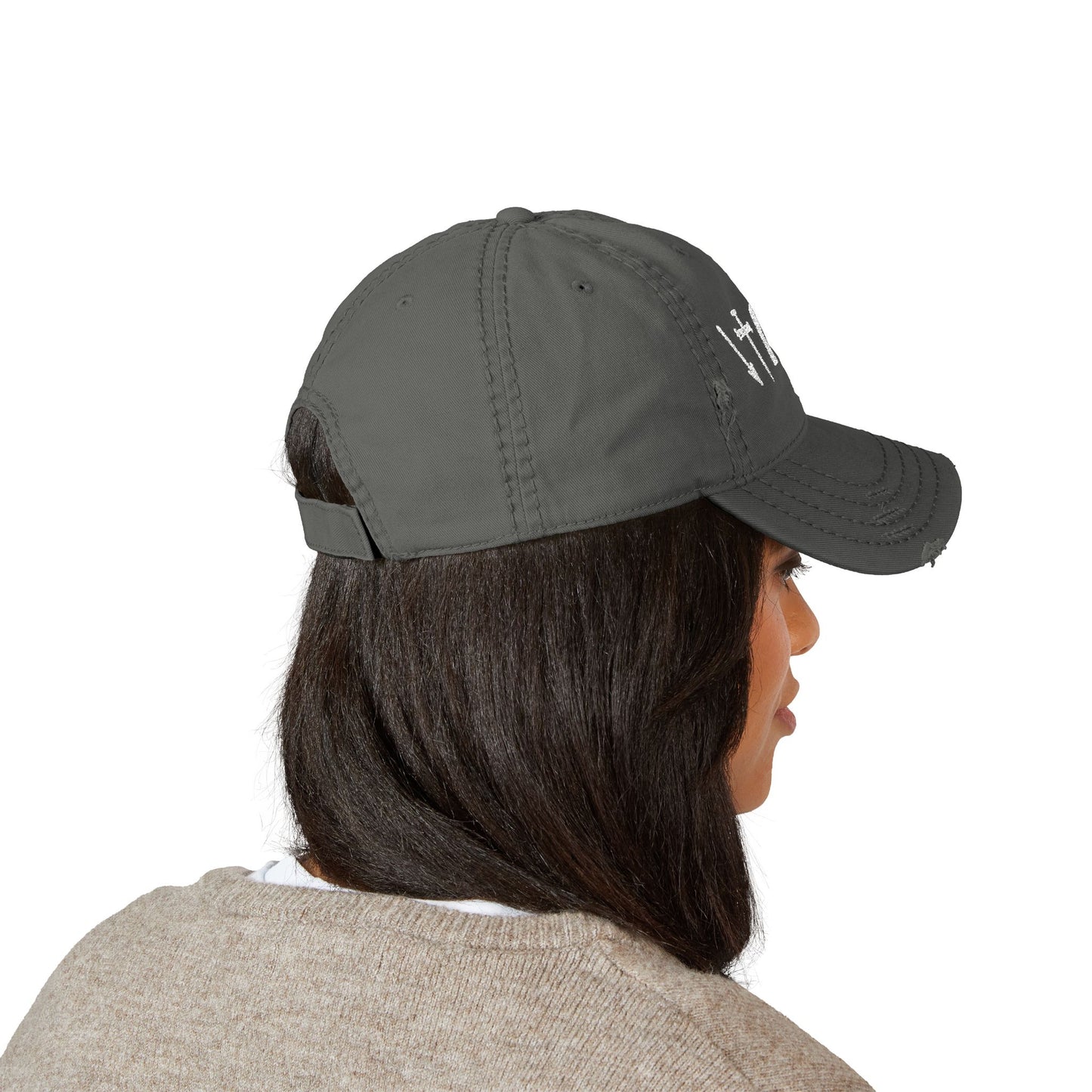 Vintage Distressed Gospel Symbol Hat