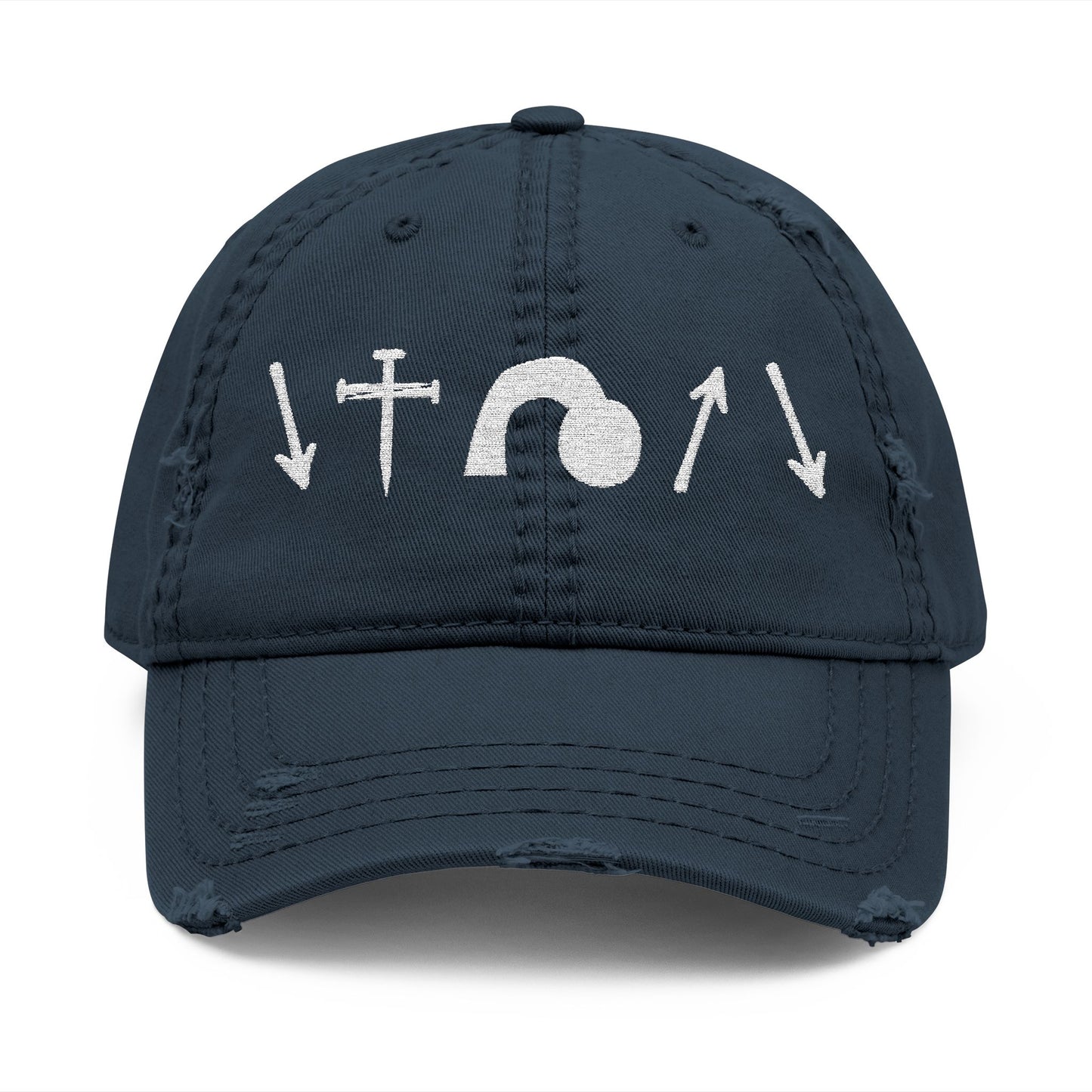Vintage Distressed Gospel Symbol Hat