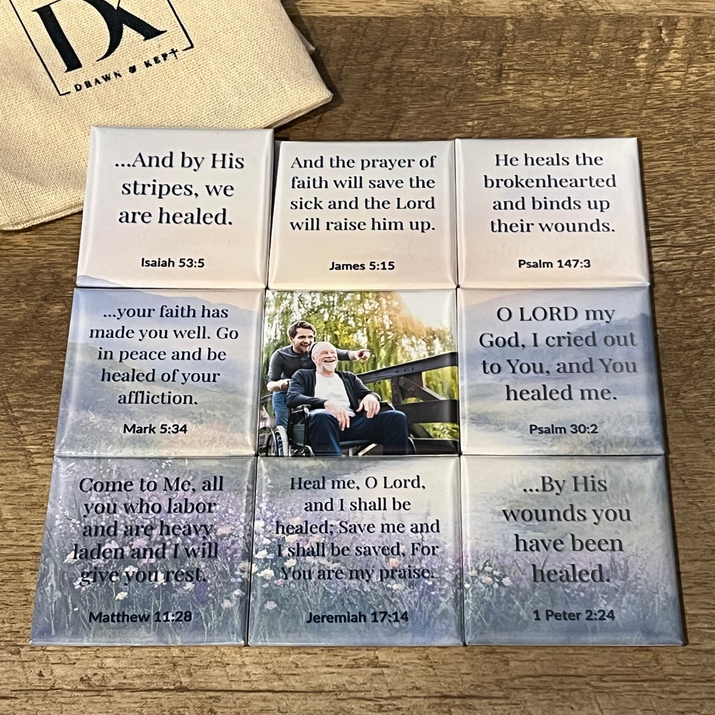 Healing Scripture Magnet Prayer Pack
