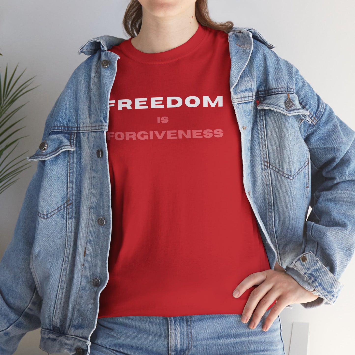 Freedom is Forgiveness |  Christian Faith Shirt
