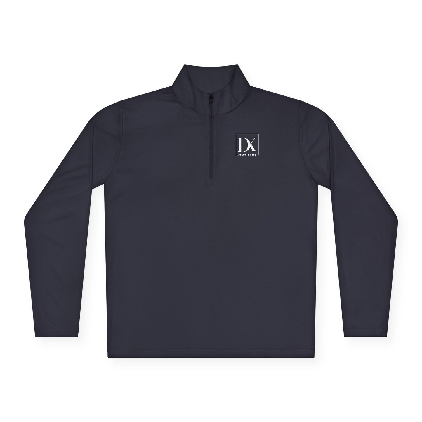 Drawn & Kept Quarter-Zip Pullover – Navy | Lightweight Performance + Everyday Comfort
