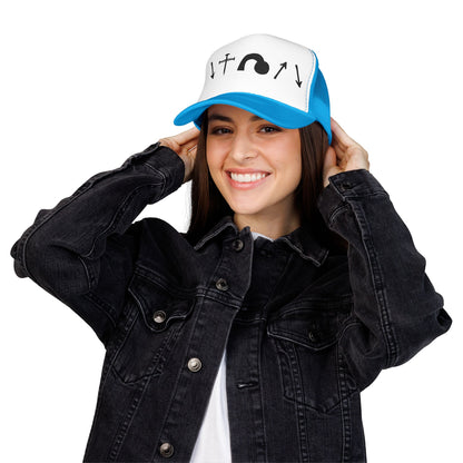 Gospel Symbols Foam Trucker Hat