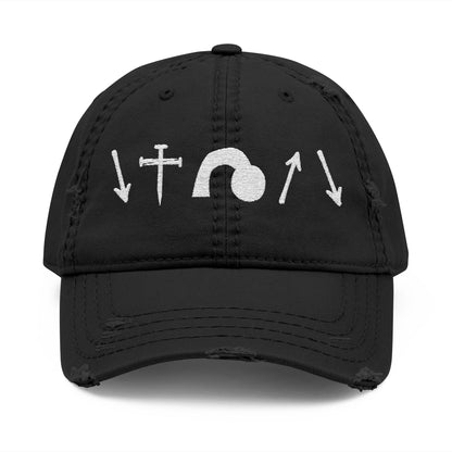 Vintage Distressed Gospel Symbol Hat