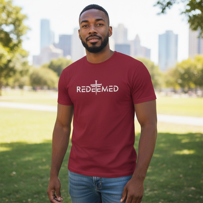 Redeemed Cross Tee – Christian Unisex T-Shirt