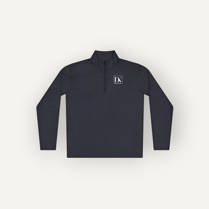 Drawn & Kept Quarter-Zip Pullover – Navy | Lightweight Performance + Everyday Comfort