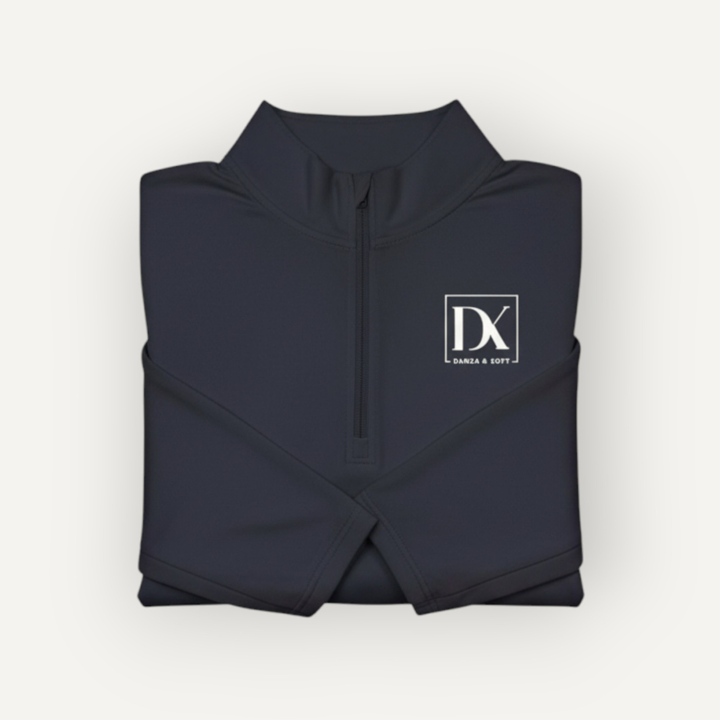 Drawn & Kept Quarter-Zip Pullover – Navy | Lightweight Performance + Everyday Comfort