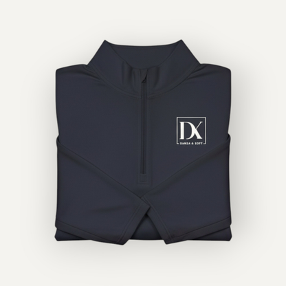 Drawn & Kept Quarter-Zip Pullover – Navy | Lightweight Performance + Everyday Comfort