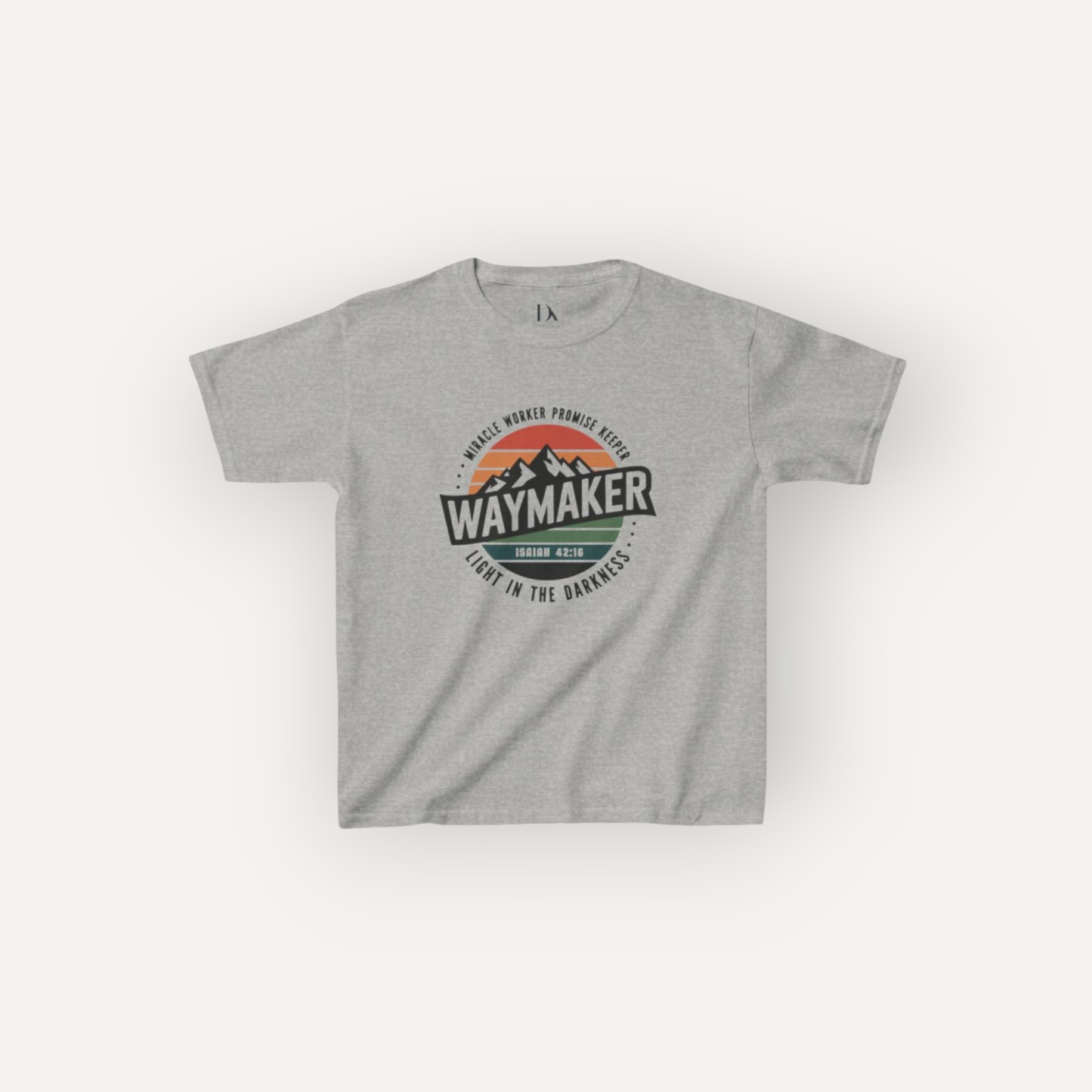 Waymaker, Miracle Worker – Isaiah 42:16 | Inspirational Christian Tee for Kids