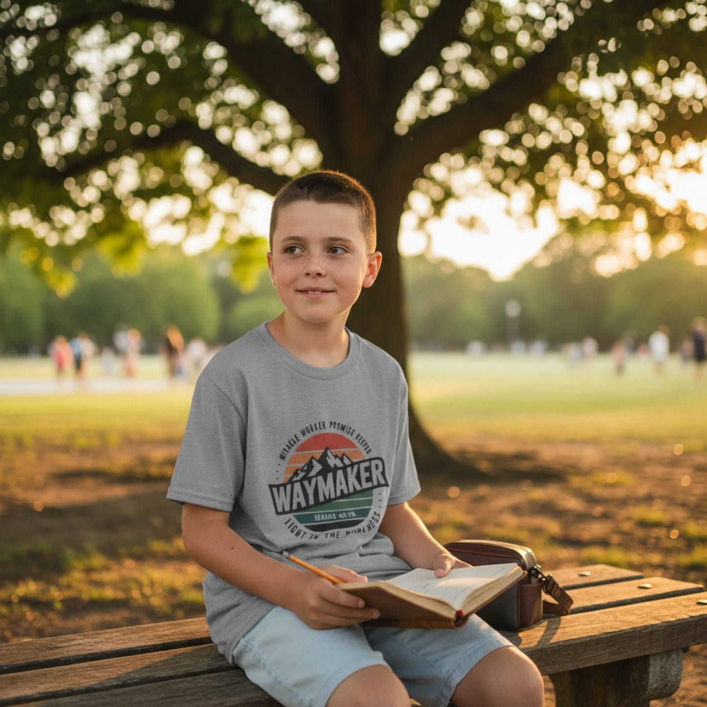 Waymaker, Miracle Worker – Isaiah 42:16 | Inspirational Christian Tee for Kids