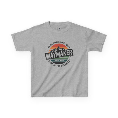 Waymaker, Miracle Worker – Isaiah 42:16 | Inspirational Christian Tee for Kids