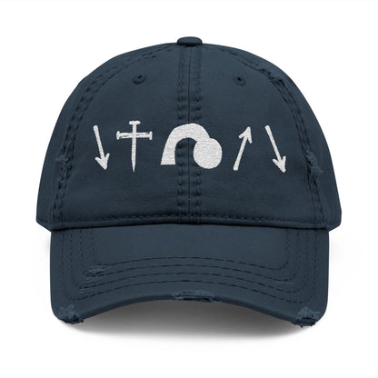 Vintage Distressed Gospel Symbol Hat